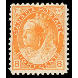 canada stamp 82 queen victoria 8 1898 M F 050