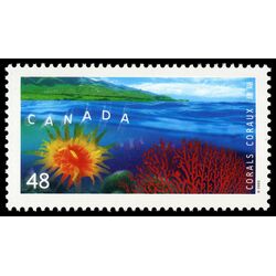 canada stamp 1949i tubastrea and echinogorgia corals 48 2002