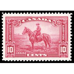 canada stamp 223 rcmp 10 1935 M XFNH 023