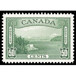 canada stamp 244 vancouver harbour 50 1938 M XFNH 033