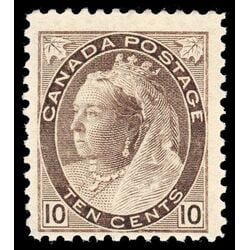 canada stamp 83 queen victoria 10 1898 M F 038