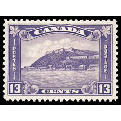canada stamp 201 quebec citadel 13 1932 M XFNH 044