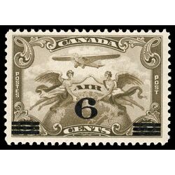 canada stamp c air mail c3 c1 surcharged two winged figures against globe 6 1932 M VFNH 047
