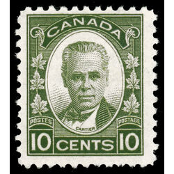 canada stamp 190 george etienne cartier 10 1931 M F VFNH 026