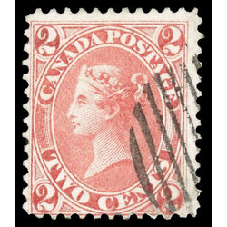 canada stamp 20 queen victoria 2 1859 U F 093