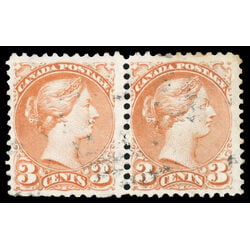 canada stamp 37e queen victoria 3 1870 U F 017