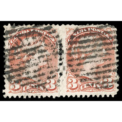 canada stamp 37e queen victoria 3 1870 U 020