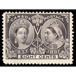 canada stamp 56 queen victoria diamond jubilee 8 1897 M F VFNH 106