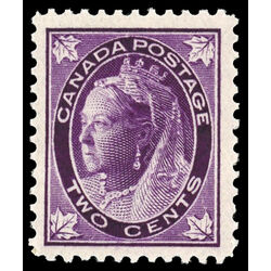canada stamp 68 queen victoria 2 1897 M VFNH 034