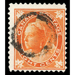canada stamp 72 queen victoria 8 1897 U F 051