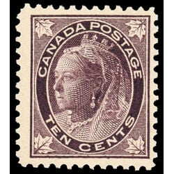 canada stamp 73 queen victoria 10 1897 M FNH 046