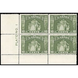 canada stamp 209 loyalists statue 10 1934 PB LL %231 058