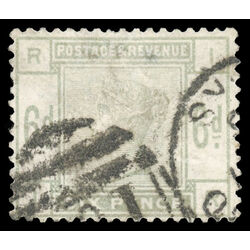 great britain stamp 105 queen victoria 6p 1884 U F 022