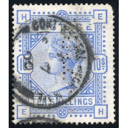 great britain stamp 109 queen victoria 10 sh 1884