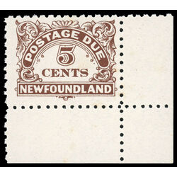 newfoundland stamp j5i postage due stamps 5 1939 M F VFNH 001