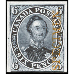 canada stamp 2tcv hrh prince albert 6d 1851 M VF 016