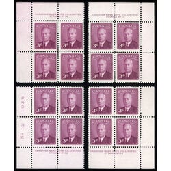 canada stamp 286 king george vi 3 1949 PB SET %2312