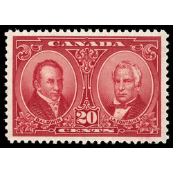 canada stamp 148 baldwin lafontaine 20 1927 M XFNH 025