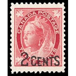 canada stamp 87 queen victoria 1899 M F VFNH 031