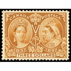 canada stamp 63 queen victoria diamond jubilee 3 1897 M XF 079