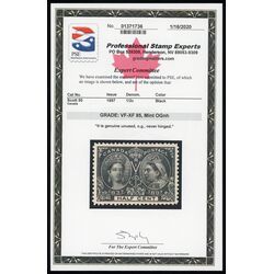 canada stamp 50 queen victoria diamond jubilee 1897 M XFNH 103