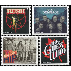 canada stamp 2655a d canadian recording artists the bands 2013