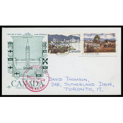 canada stamp 600 1 fdc landscape definitives 1972 FDC COMBO 009