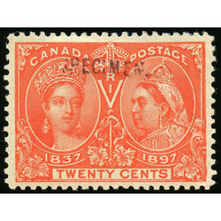 canada stamp 59s queen victoria jubilee 20 1897