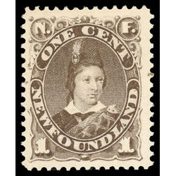 newfoundland stamp 43 edward prince of wales 1 1896 M VFNH 022