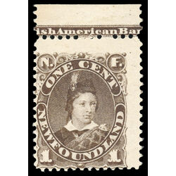 newfoundland stamp 43 edward prince of wales 1 1896 M FNH 023