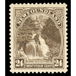 newfoundland stamp 144 topsail falls 24 1923 M VF 011