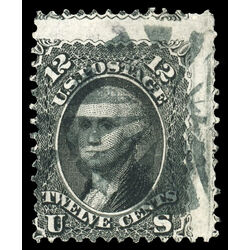 us stamp postage issues 97 washington 12 1867 U 006