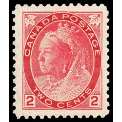 canada stamp 77 queen victoria 2 1899 M VF 047