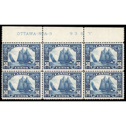 canada stamp 158 bluenose 50 1929 PB UP 214