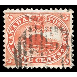 canada stamp 15 beaver 5 1859 U VF 109