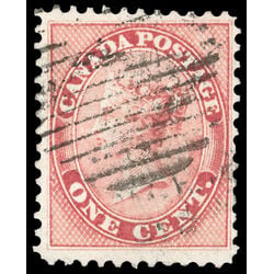 canada stamp 14 queen victoria 1 1859 U VF 122