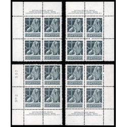 canada stamp 335 walrus 4 1954 PB SET %232 017