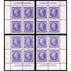 canada stamp 330 queen elizabeth ii 4 1953 PB SET %231 4 060