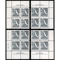 canada stamp 343 gannet 15 1954 PB SET %232 026