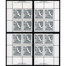 canada stamp 343 gannet 15 1954 PB SET %233 028