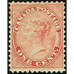 canada rare stamp 14 queen victoria 1 1859