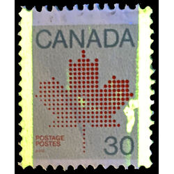 canada stamp 923i maple leaf 30 1982