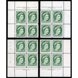 canada stamp 338 queen elizabeth ii 2 1954 PB SET %231