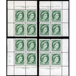 canada stamp 338 queen elizabeth ii 2 1954 PB SET %238