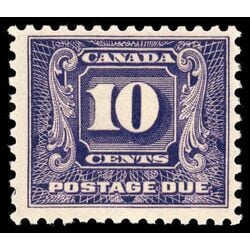 canada stamp j postage due j10 second postage due issue 10 1930 M F VFNH 020