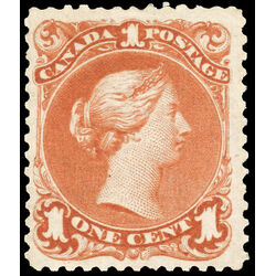 canada stamp 22 queen victoria 1 1868 M F VFOG 059