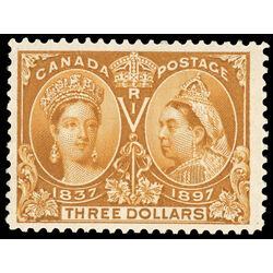 canada stamp 63 queen victoria diamond jubilee 3 1897 M VF 081
