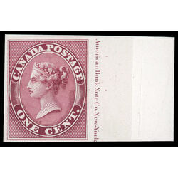 canada stamp 14p queen victoria 1 1859 M VF 012