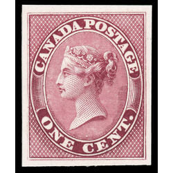 canada stamp 14p queen victoria 1 1859 M VF 014