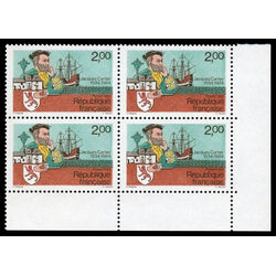 canada stamp 1011 fr cartier and ship 1984 PB LR